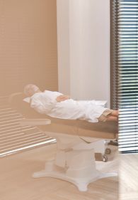 Patient waiting area at ELEMENTAL Day Surgical Center, Dubai